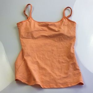 Pact women’s tank top orange size M